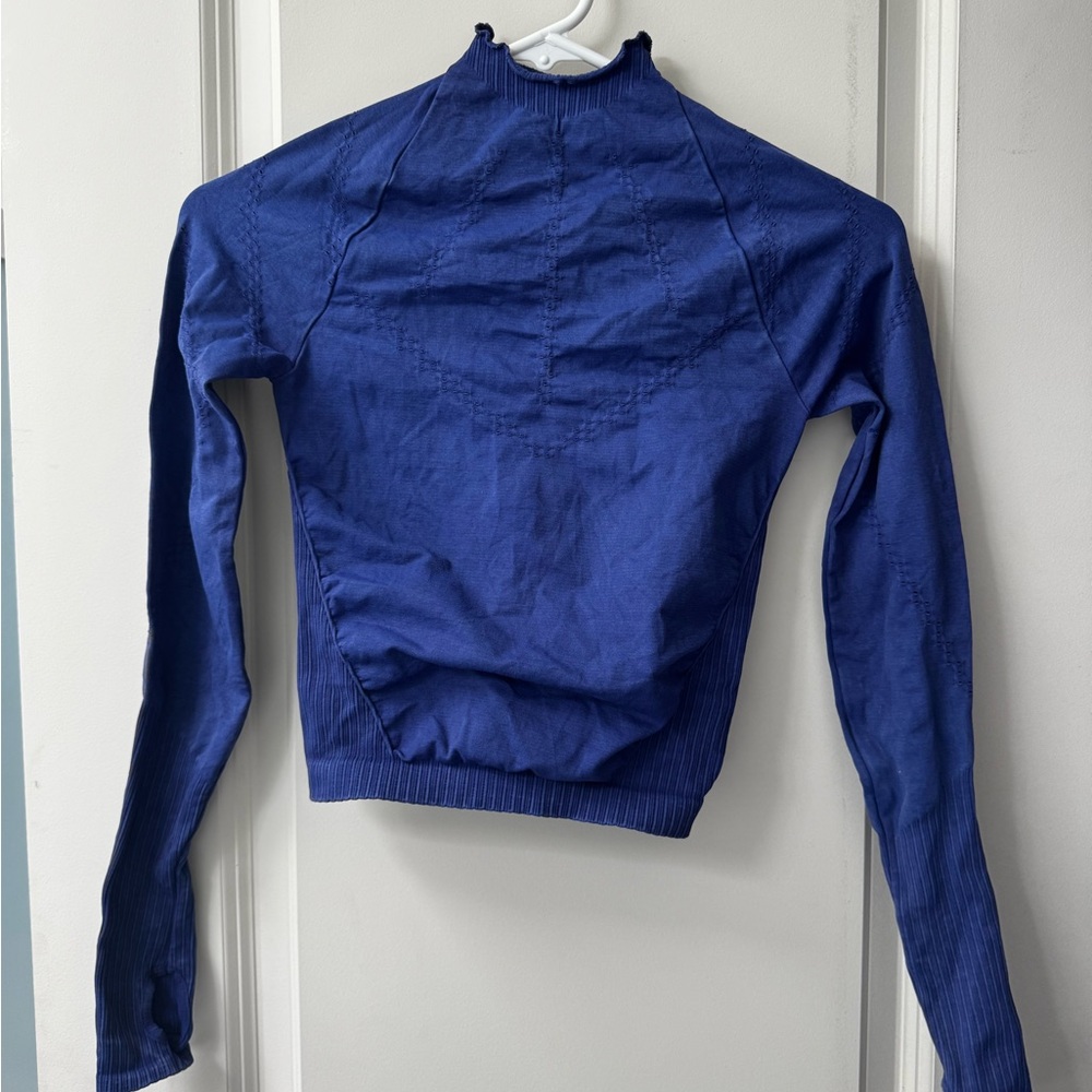 Free People Movement Indigo Long Sleeve Shirt